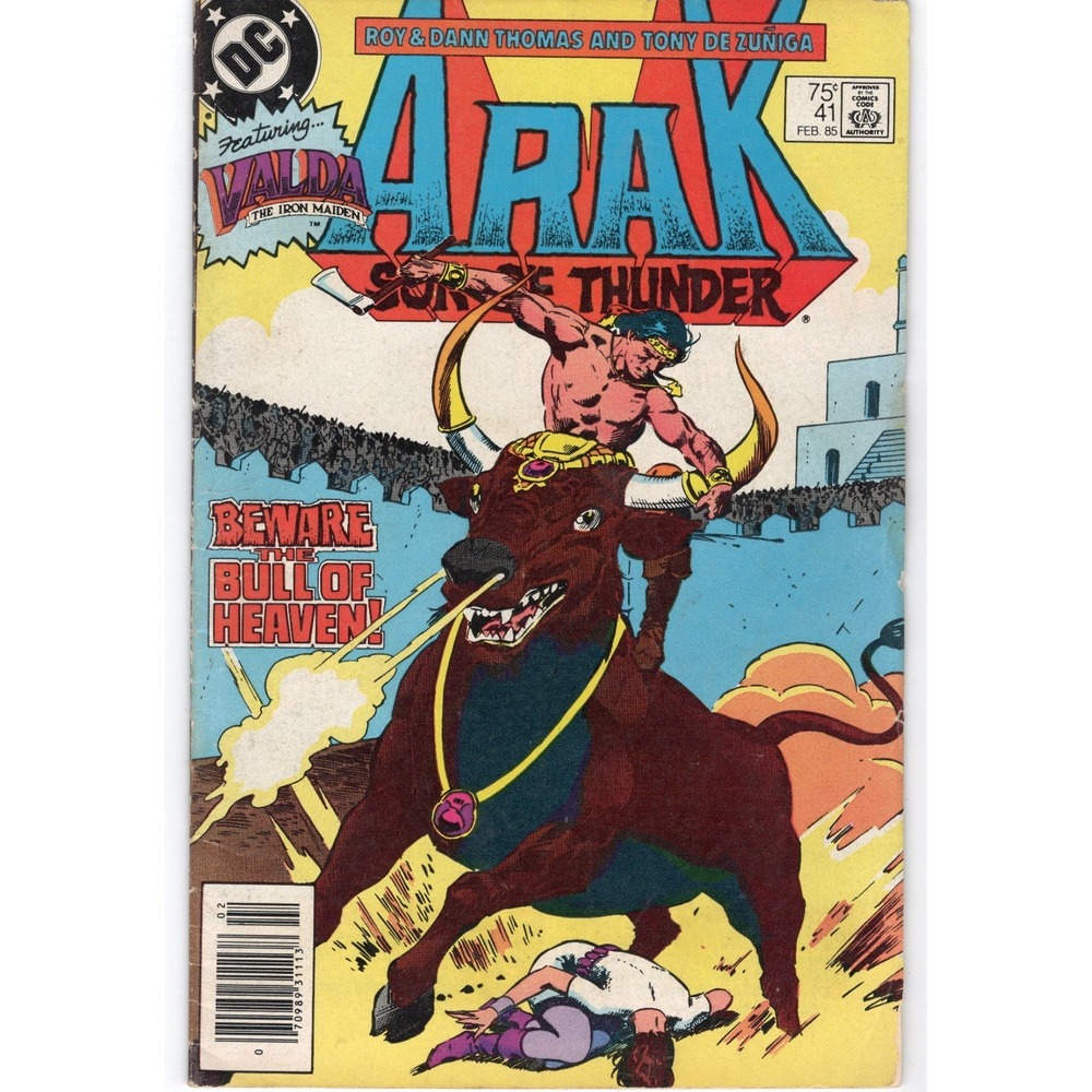Arak Son of Thunder #41 DC Comics February 1985 7.0